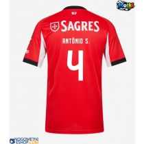 Moški Nogometni dresi Benfica Antonio Silva #4 Domači 2025-26 Kratek Rokav